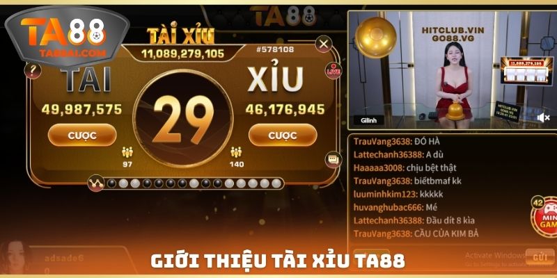 Giới thiệu tài xỉu TA88