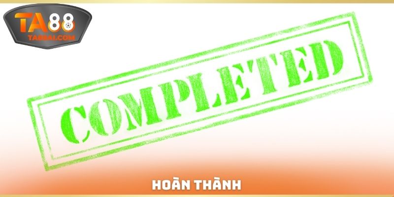 Hoàn thành